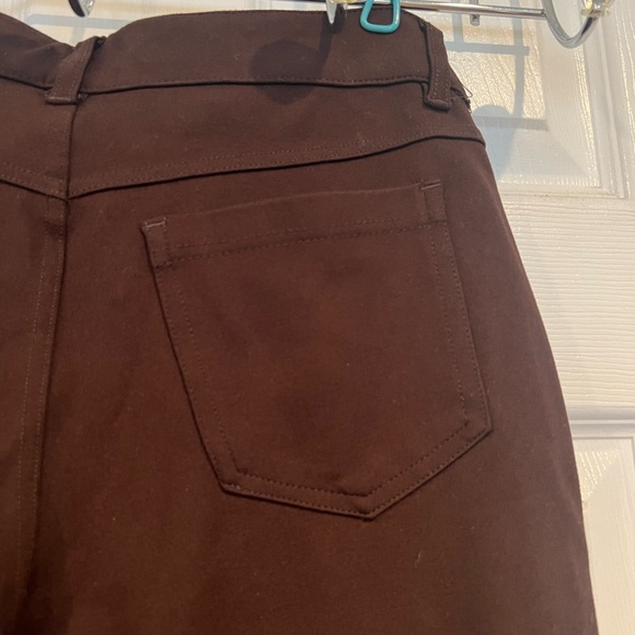One 5 One Chocolate Brown Skinny Pants Sz 8 - Picture 4 of 8
